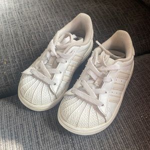 Adidas Superstar Athletic Shoes Toddler Size 7k